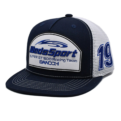 Конструированный профиль грузовика шляпа с пластиковым Snapback и вышитый логотип