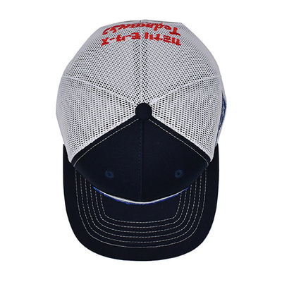 Конструированный профиль грузовика шляпа с пластиковым Snapback и вышитый логотип