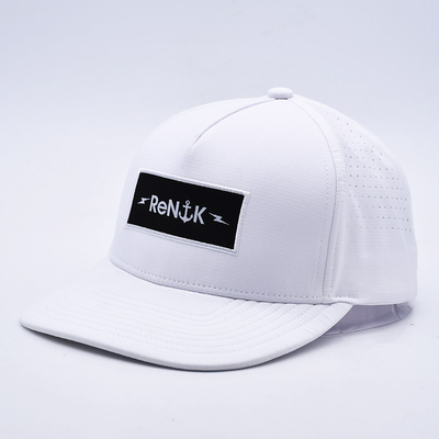 Оптовая продажа 5 панелей Flat Bill Snapback Hat Custom Oem Logo Snapback Cap Для мужчин
