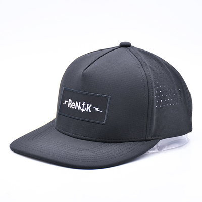Оптовая продажа 5 панелей Flat Bill Snapback Hat Custom Oem Logo Snapback Cap Для мужчин
