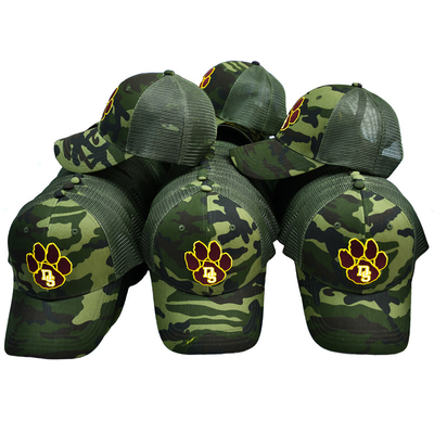 Зелёная сетка грузовик шляпа на заказ 6 панель Gorra грузовик шляпа с вышитой логотипом