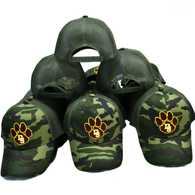 Зелёная сетка грузовик шляпа на заказ 6 панель Gorra грузовик шляпа с вышитой логотипом