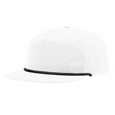 Высококачественная плоская кромка хип-хоп шляпы на заказ Gorras 5 5 панель веревка Ричардсон Snapback Cap шляпа для мужчин