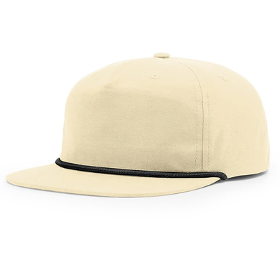 Высококачественная плоская кромка хип-хоп шляпы на заказ Gorras 5 5 панель веревка Ричардсон Snapback Cap шляпа для мужчин
