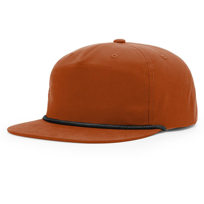 Высококачественная плоская кромка хип-хоп шляпы на заказ Gorras 5 5 панель веревка Ричардсон Snapback Cap шляпа для мужчин