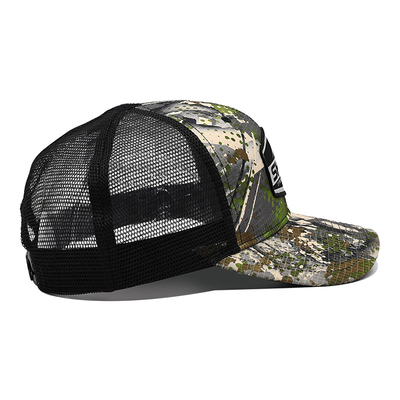 Настройка логотипа Mesh Back Trucker Hat Wholesale 6 панель камуфляжный шапку грузовика Персонализированный