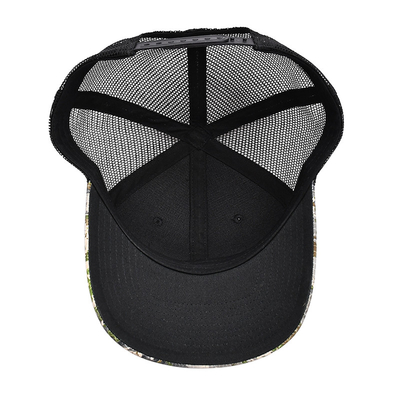 Настройка логотипа Mesh Back Trucker Hat Wholesale 6 панель камуфляжный шапку грузовика Персонализированный