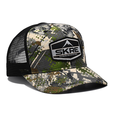 Настройка логотипа Mesh Back Trucker Hat Wholesale 6 панель камуфляжный шапку грузовика Персонализированный