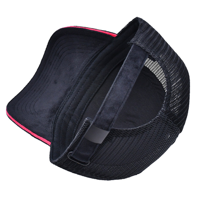 Сэндвич с изогнутым краем 5 панелей бархатная шляпа грузовика оптом Gorra Trucker Cap Custom Logo