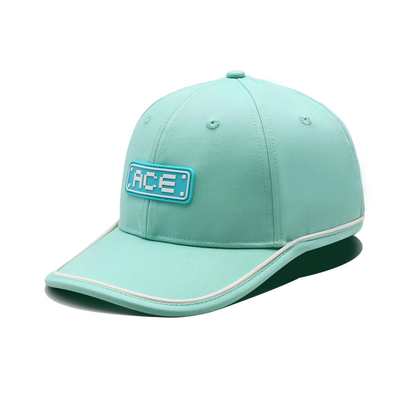 OEM Custom Ace Rubber Patch Pvc Logo Baseball Cap 6 Панель Спортивные шляпы Горы
