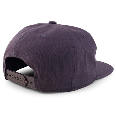 На заказ Простая 5-панельная капсула Snapback Cap Регулируемая неструктурированная капсула Snapback Wholesale