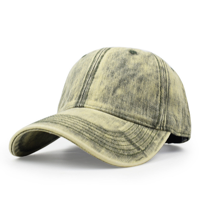 New Custom Logo Unisex Washed Baseball Cap Fashion Cotton Outdoor Casual Men Adjustable Dad Hat