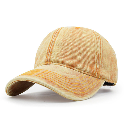 New Custom Logo Unisex Washed Baseball Cap Fashion Cotton Outdoor Casual Men Adjustable Dad Hat