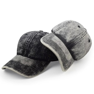 New Custom Logo Unisex Washed Baseball Cap Fashion Cotton Outdoor Casual Men Adjustable Dad Hat