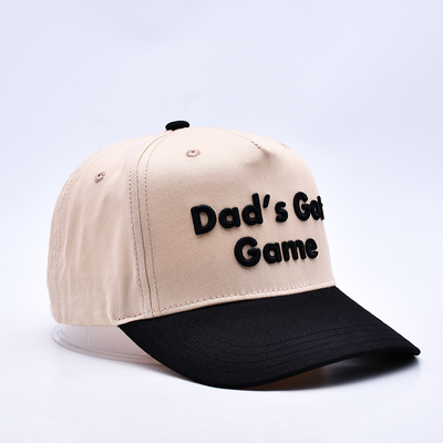 Customizable High Quality 3d Embroidered Logo Sports Gorras 5 Panel Sport Original Baseball Cap Hat