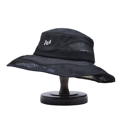 Высококачественные пользовательские вышитые печатные солнцезащитные шляпы-ведра для дайвинга с широкими полями и рыболовной кепкой