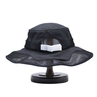 Высококачественные пользовательские вышитые печатные солнцезащитные шляпы-ведра для дайвинга с широкими полями и рыболовной кепкой