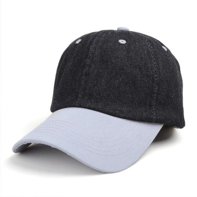 Оптовая продажа кепки Dad Hat винтажного стиля из кислотно-обработанного хлопка с логотипом на заказ, регулируемая джинсовая спортивная кепка, выцветший черный бейсболка
