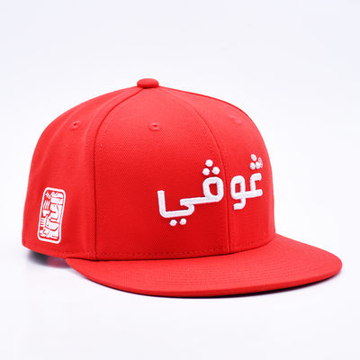 Оптовая продажа на заказ 3D вышивка Gorra Бейсбол Snapback Спортивная кепка Открытый плоский козырек 6-панельная кепка Snapback