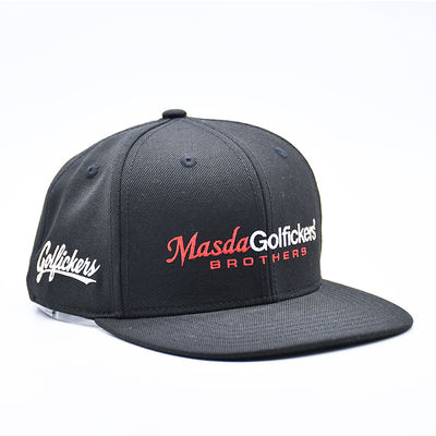 Настройка вышивки логотип плоский край спортивный хип-хоп Snapback шляпа бейсбольная шапка для мужчин