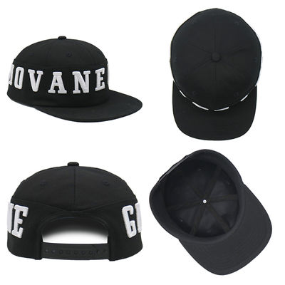 Высококачественная кепка Snapback Hip Hop с плоским козырьком и 6 панелями, кепка Snapback с 3D вышивкой на заказ, поставщик