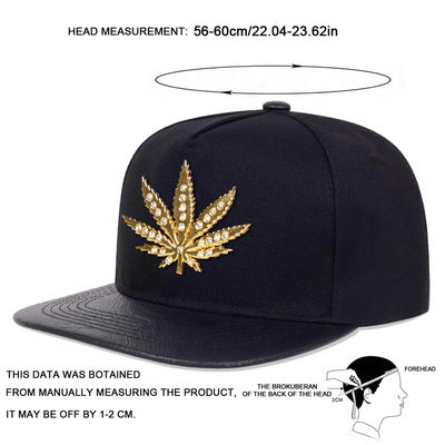 Новые взрослые 6 панель Snapback Cap настройки двух тонов плоский краевой Snapback Cap