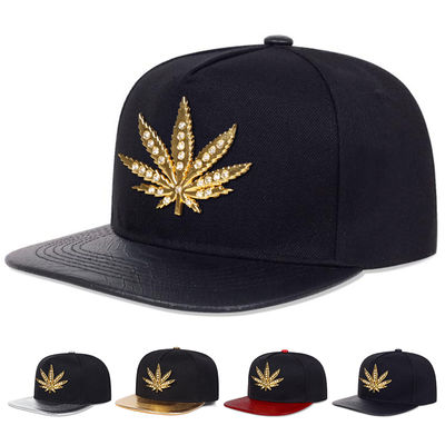 Новые взрослые 6 панель Snapback Cap настройки двух тонов плоский краевой Snapback Cap