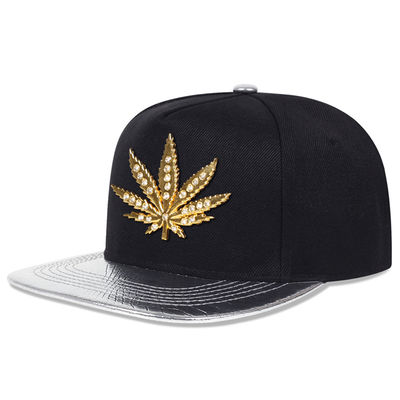 Новые взрослые 6 панель Snapback Cap настройки двух тонов плоский краевой Snapback Cap