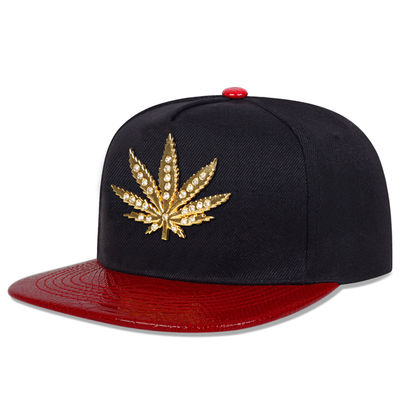 Новые взрослые 6 панель Snapback Cap настройки двух тонов плоский краевой Snapback Cap