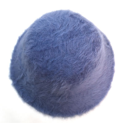 Rabbit Hair Fisherman Hat Autumn-Winter Basin Hats Wholeasle Head Round Plush Senior Sense Face Small Bucket Hat for Women
