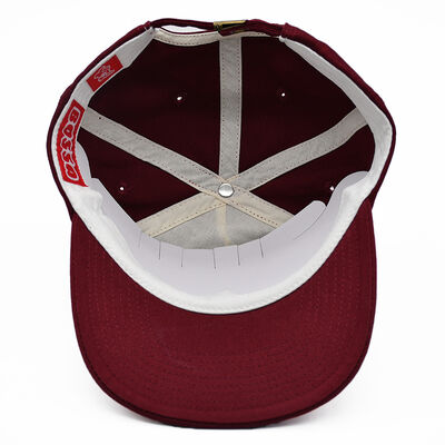 Custom Logo 5-Panel Quick Drying Snapback Cap Solid Color Skateboard Flat Edge Vintage Soft Top Baseball Hat