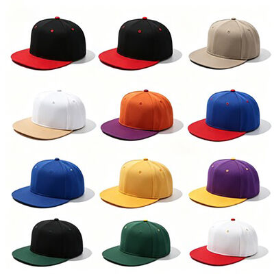 Хлопковые шляпы Snapback с плоскими полями и индивидуальным логотипом из прочной ткани, идеально подходящие для городских модных спортивных мероприятий и повседневной жизни
