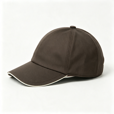 Hand Wash Six Panel Baseball Cap High Profile Crown Breathable Fabric Lightweight Design Perfect For Outdoor Activities