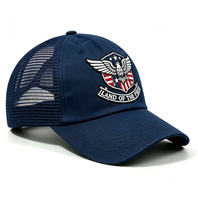 Грузовик Snapback Грузовик Шапка настройка глазки Регулируемая сетка Задняя шляпа Идеально подходит для активных занятий на открытом воздухе
