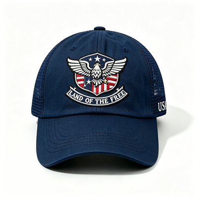 Грузовик Snapback Грузовик Шапка настройка глазки Регулируемая сетка Задняя шляпа Идеально подходит для активных занятий на открытом воздухе