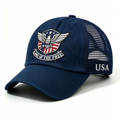 Грузовик Snapback Грузовик Шапка настройка глазки Регулируемая сетка Задняя шляпа Идеально подходит для активных занятий на открытом воздухе