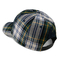 Мода проверила 6 шляп бейсбола шотландки панели/Унисекс бейсбольные кепки с изготовленной на заказ пряжкой