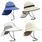 Выполненная на заказ крышка забрала Солнца пляжа гавайский ОЭМ шляпы ведра/ОДМ доступный