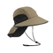 Шляпа Бооние зеленого широкого большого брим на открытом воздухе для деятельности при лета дам