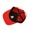 Шляпы папы спорт бейсбола шерстей сублимации с красным цветом вышивки логотипа 3д