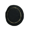 Стиль моды удя ведро Солнца покрывает черный декоративный логотип металла пояса Камо