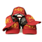 Изготовленные на заказ красный цвет + чернота шляпы бейсбольной кепки моды/водителя грузовика панели Горрас 5