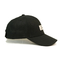 Бейсбольные кепки брим черноты 6 изогнутые панелью изготовленные на заказ с пластиковыми шляпами Бсси пряжки