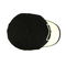 Бейсбольная кепка попа черных плоских людей вышивки тазобедренная с пряжкой металла