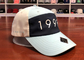 Логотип 1998 печатания шляп папы бейсбола ОЭМ черно-белый мягкий сплетя пластиковую пряжку