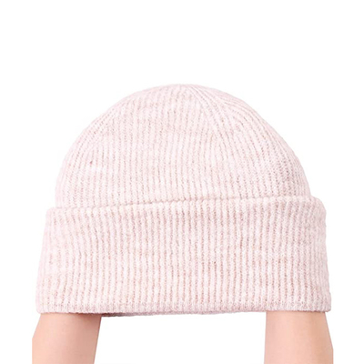 Эластичная ткань шерстей вяжет шляпы Beanie на холодная зима