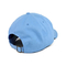 Цвет OEM голубой никакие бейсбольная кепка хлопко-бумажной ткани логотипа