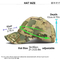 Кривая бейсбольной кепки ретро Unisex армии камуфлирования регулируемой военная наполняется до краев шляпа рыбной ловли